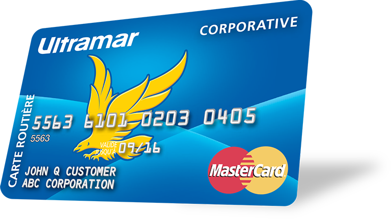 La carte Ultramar MasterCard Corporative